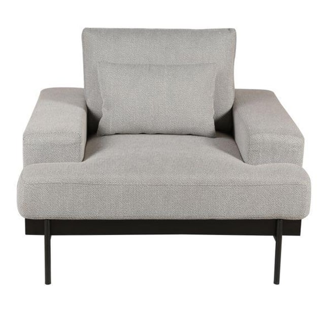 Fauteuil velours côtelé beige - ZAGO