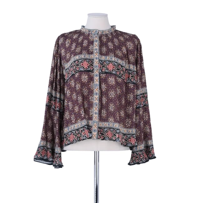 Blouse - Très Bon État violet <span itemprop=
