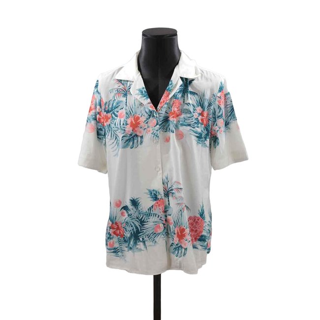 Chemise en coton - Très Bon État blanc <span itemprop=