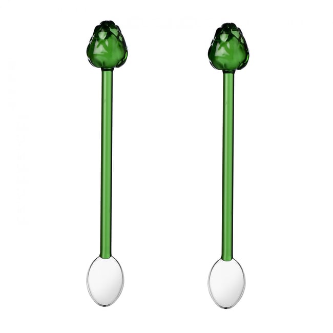 Cuillère Artichaut lot de 2 Vegetables Couleur v021700 <span itemprop=