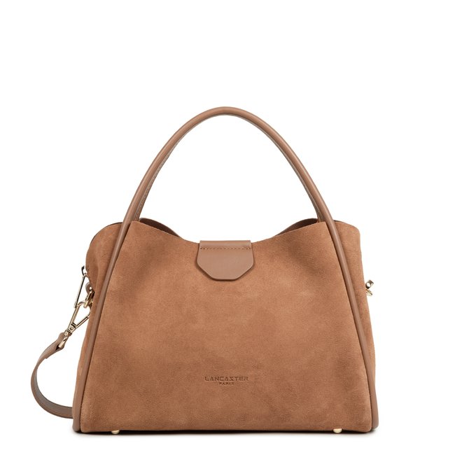 Sac à main, Made in France SUÈDE IDA moka <span itemprop=
