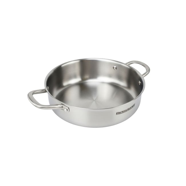 Sautoir 28 cm en inox 18/10 Triply VITA3 inox <span itemprop=