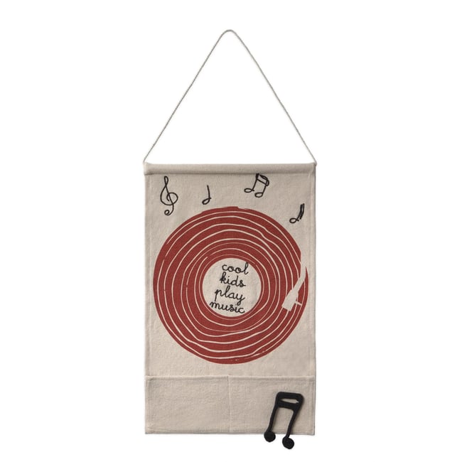 Décoration murale Musique MUSIC STUDIO Couleur naturel, nouveau terracotta, noir <span itemprop=