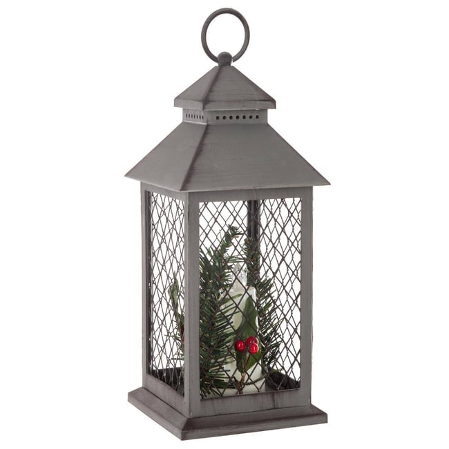 Lanterne Grillage 3 LED 48 Pièces Couleur multicolore <span itemprop=