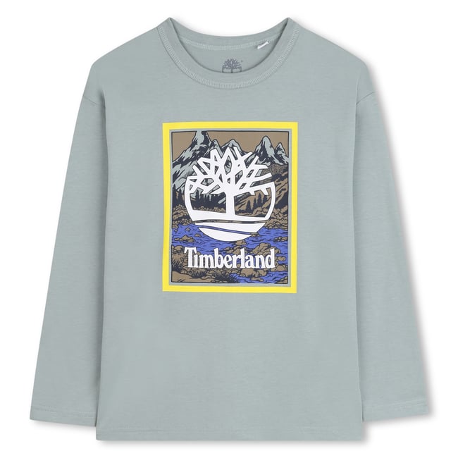 T-shirt à manches longues silver blue <span itemprop=