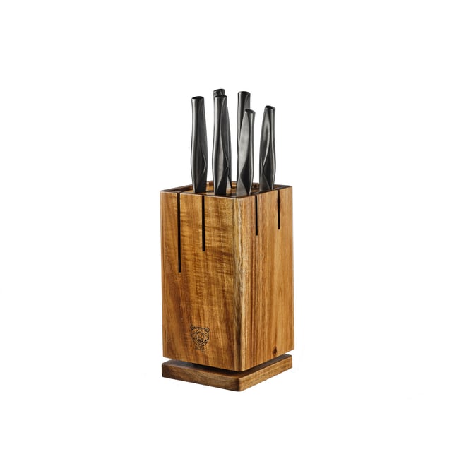 Lot de 7 couteaux de cuisine en inox, NUDE gris métal <span itemprop=