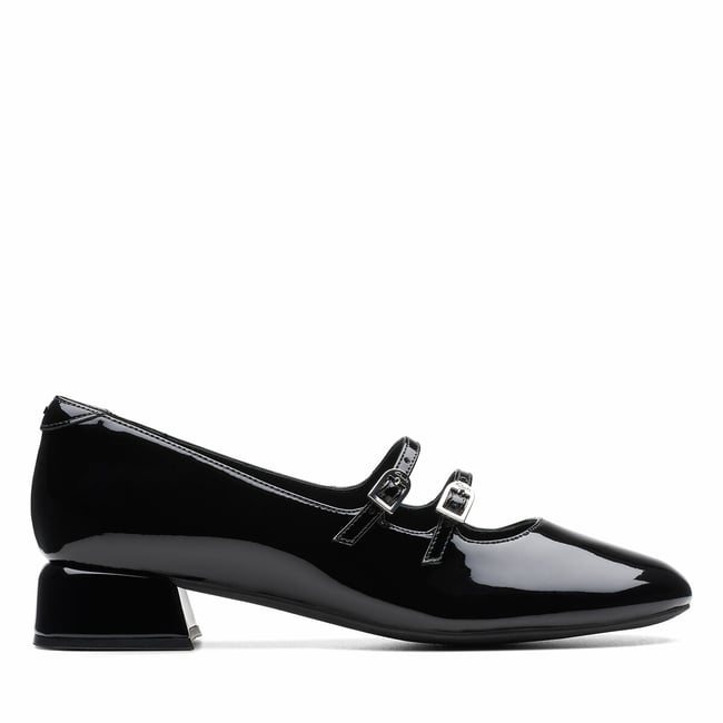 Babies en cuir vernis Daiss30 Shine noir verni <span itemprop=