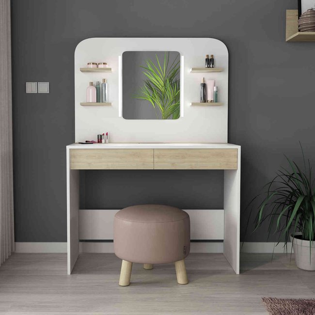 Coiffeuse avec miroir - TERRE DE NUIT