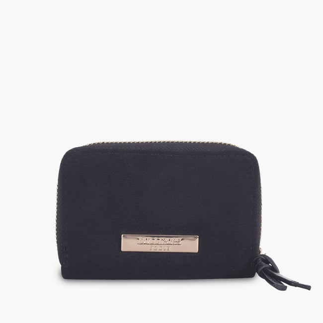 Petit portefeuille  Tarick noir,doré <span itemprop=