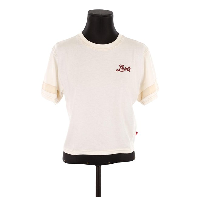 T-shirt en coton - Très Bon État blanc <span itemprop=