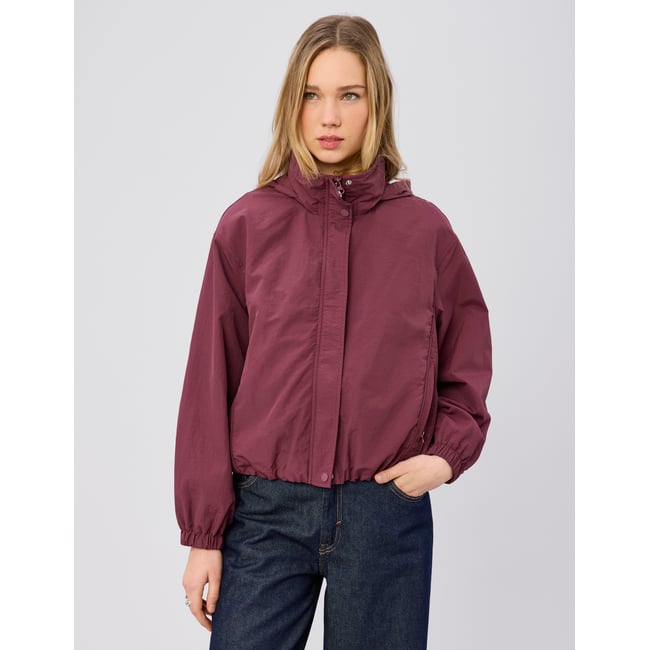 Blouson léger pourpre <span itemprop=