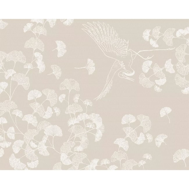 Set pur coton enduit MILLE GINKOS naturel <span itemprop=