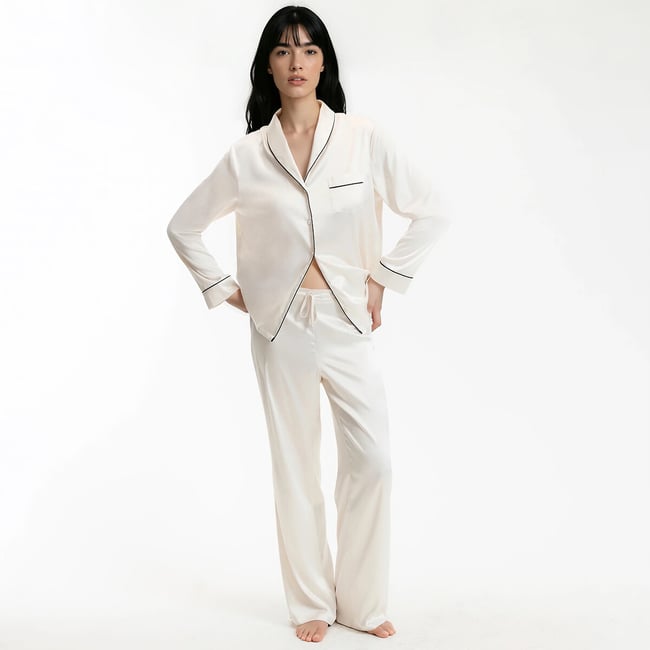 Pyjama satin - ANNE WEYBURN