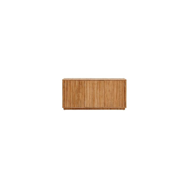 Buffet en rotin clair BARBADE Couleur bois clair <span itemprop=