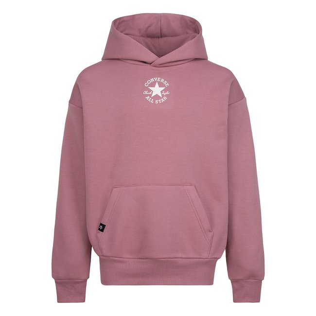Warmes, weiches Kapuzensweatshirt rosa <span itemprop=
