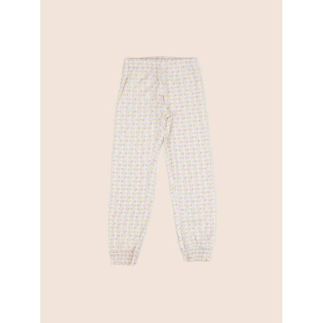 Pantalon - Très bon état jaune <span itemprop=
