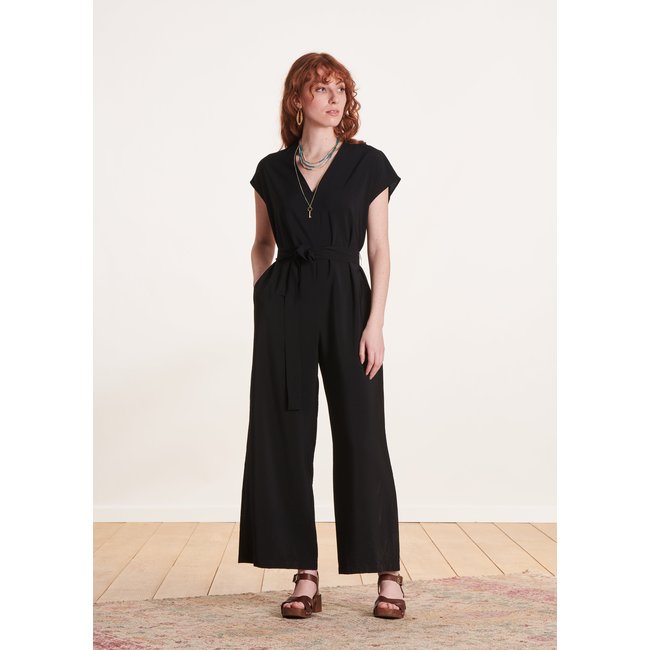 Combinaison pantalon unie - LA FEE MARABOUTEE