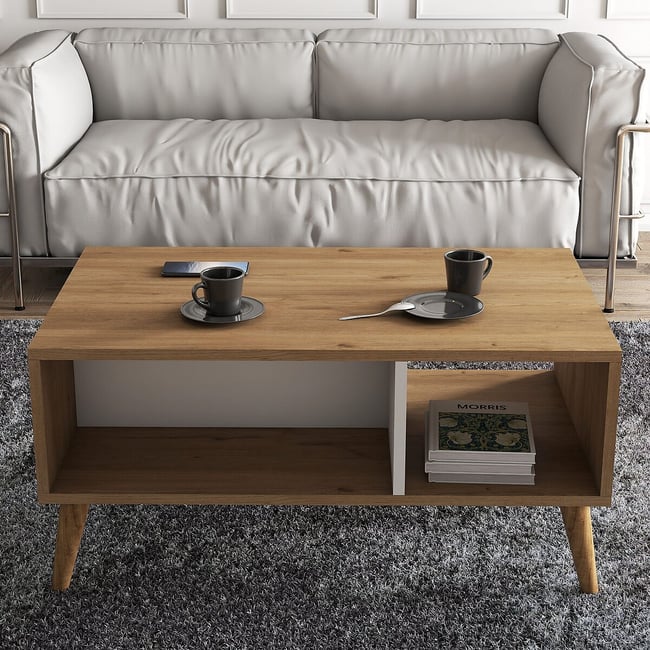 Кофейный столик с полкой, Exxen / Эксен - SO'HOME