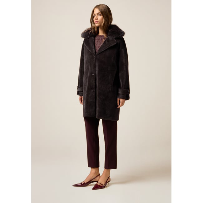 Manteau. gris <span itemprop=