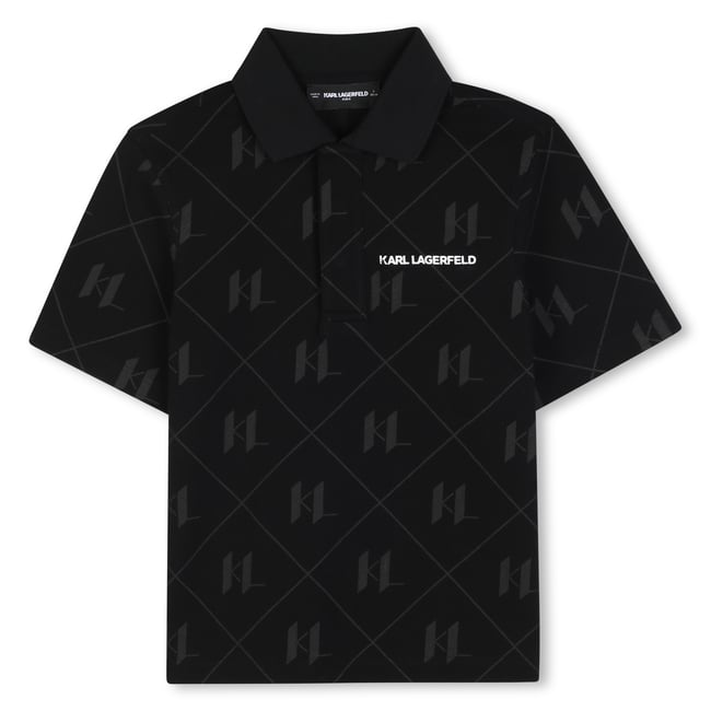 Polo manches courtes black <span itemprop=