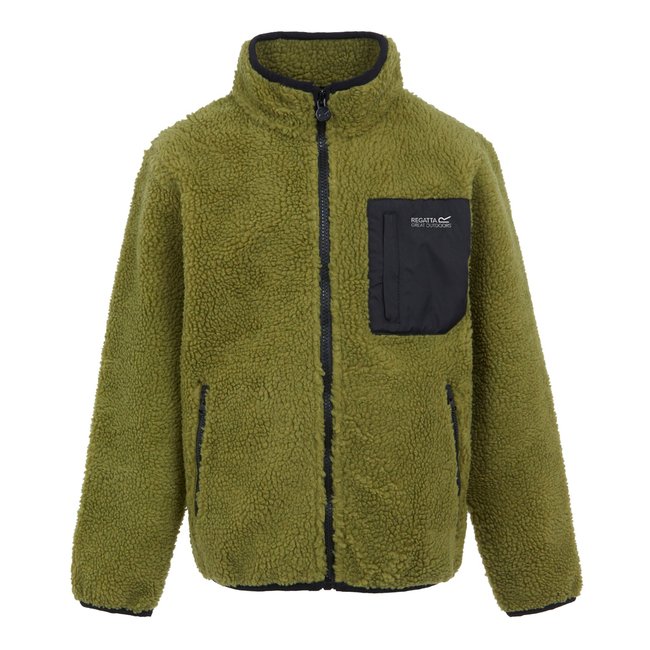Veste polaire FRANKIE vert néphrite <span itemprop=