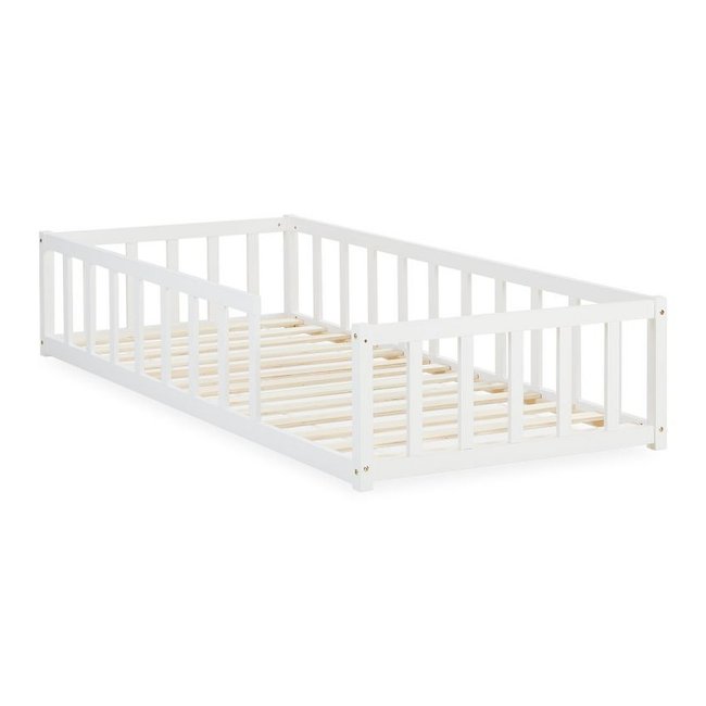 Lit de sol pour tout-petits 90x200 cm beige <span itemprop=