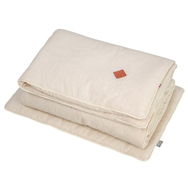 Couette et oreiller - prêt à dormir en lin lavé LIN LINO - SEVIRA KIDS