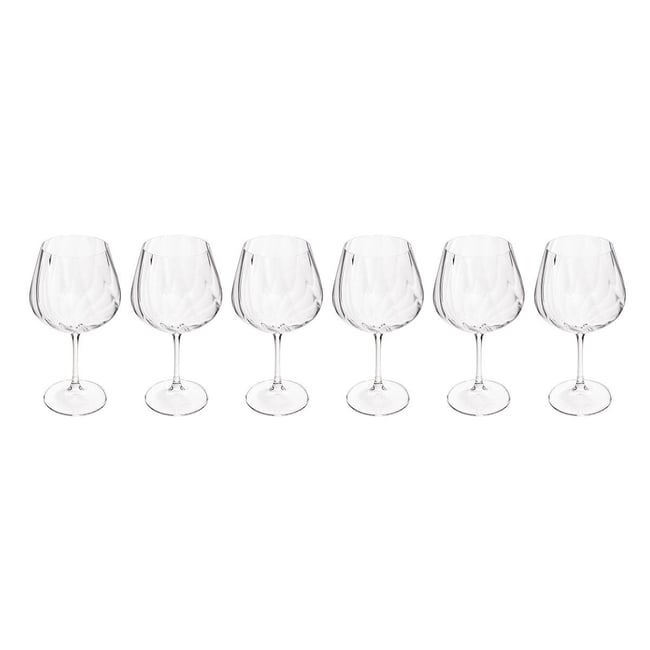 Lot de 6 verres à gin en Cristallin NEVA Couleur transparent <span itemprop=