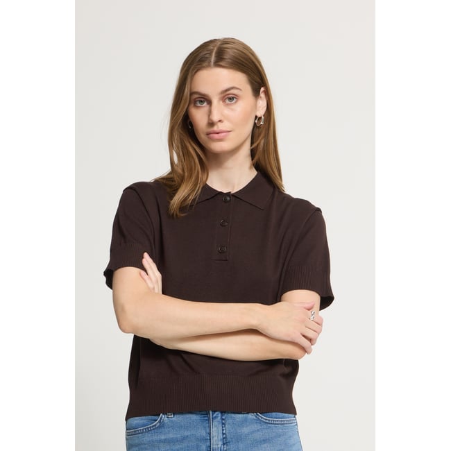 Pull en maille manches courtes - ICHI