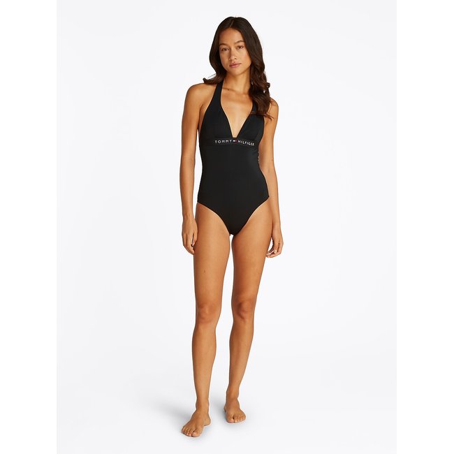 1-Piece Swimming Costume TH Original, black, TOMMY HILFIGER