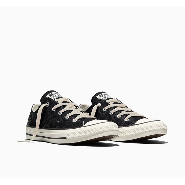 Baskets CHUCK TAYLOR ALL STAR OX PAISLEY noir <span itemprop=