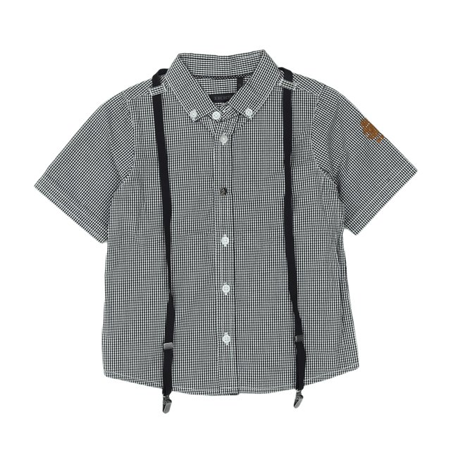 Chemise bébé - Bon état noir <span itemprop=