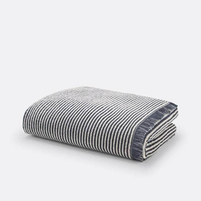 Drap de bain éponge rayée Malo - LA REDOUTE INTERIEURS
