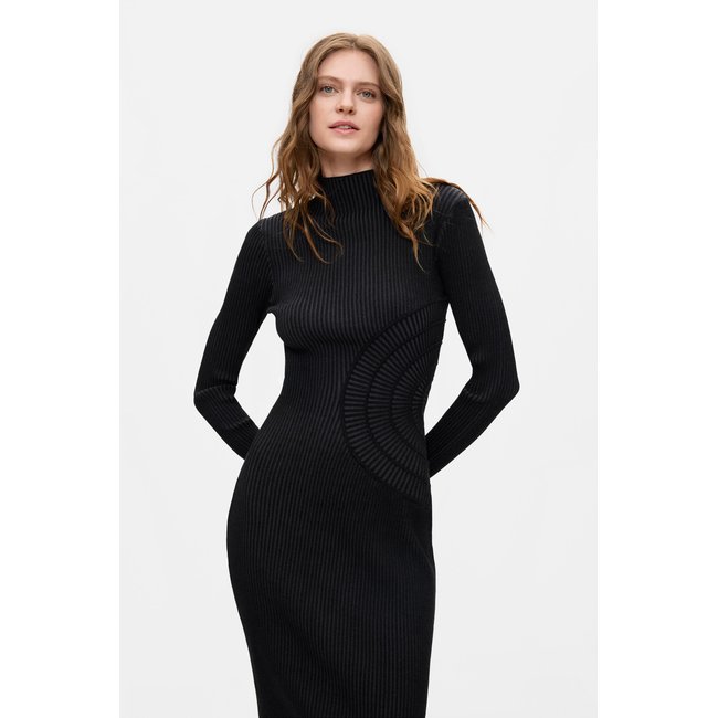 Robe en maille à manches longues - DESIGUAL