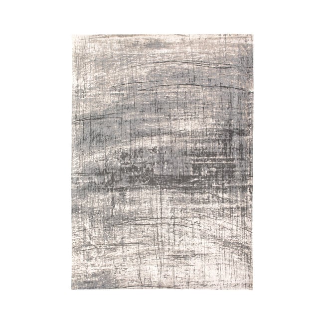 Tapis gris salon et chambre JERSEY STONE - Louis de Poortere Couleur argent <span itemprop=