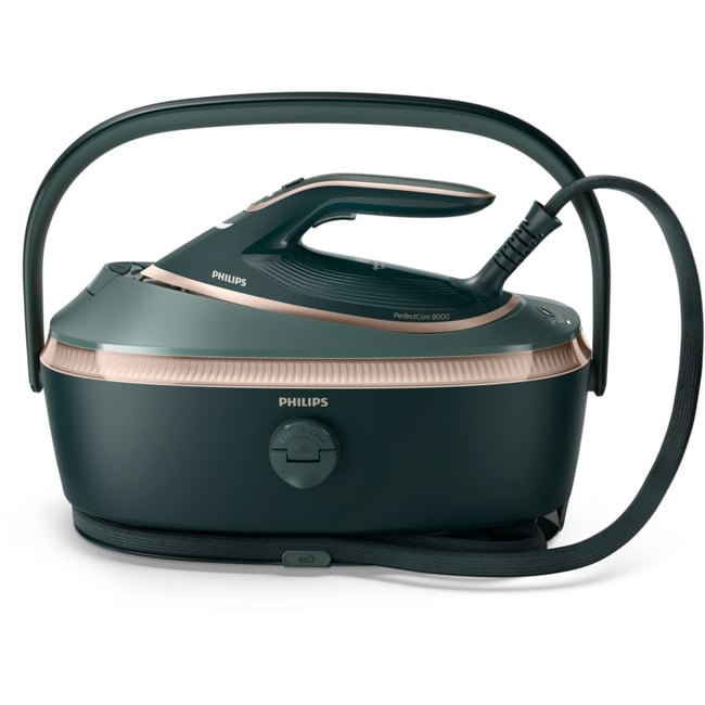 Centrale vapeur PSG8200/70 Série 8000 Vert foncé/Rose Gold 1.4L, 9 bars - PHILIPS