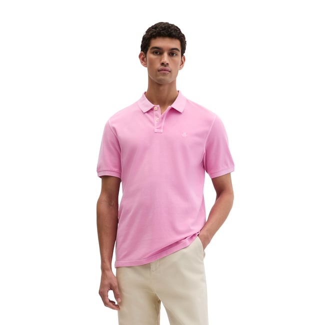 Polo piqué régulier en coton bio - MARC O'POLO