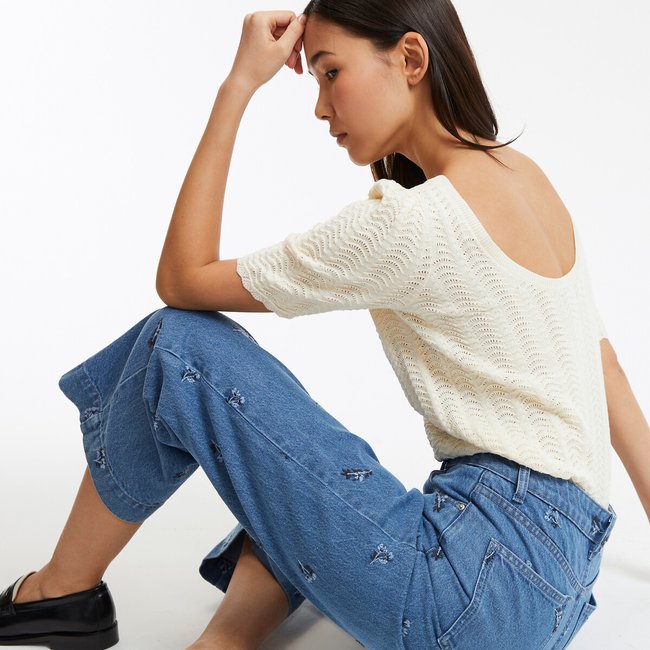 Maglione girocollo in maglia fine - LA REDOUTE COLLECTIONS