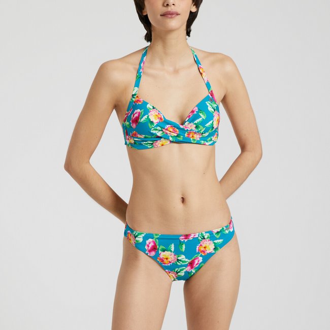 Biquíni Eyroduca Filome estampado fundo azul <span itemprop=
