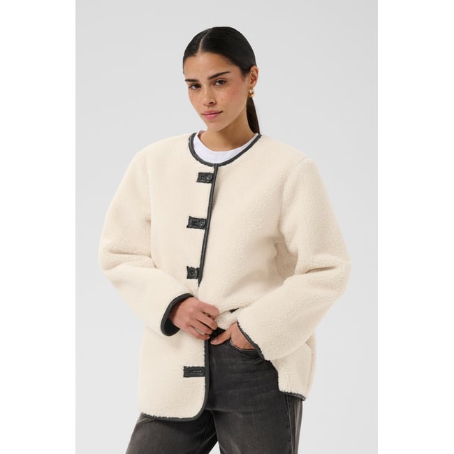Manteau beige turtledove <span itemprop=