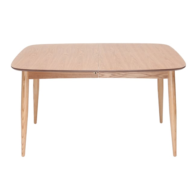 Table à manger extensible frêne L130-190 cm NORDECO Couleur frêne <span itemprop=