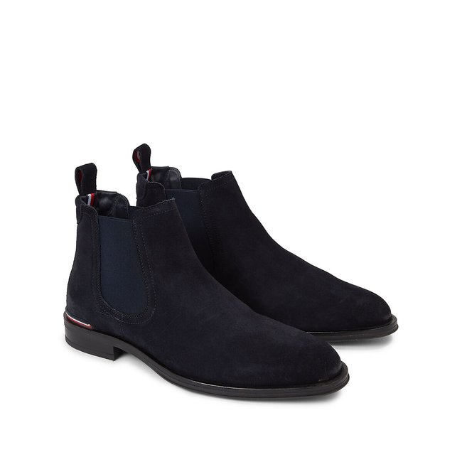 Suede Chelsea Boots - TOMMY HILFIGER