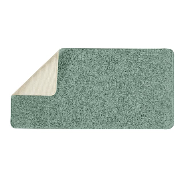 Tapis de bain uni 60x120 en polyester POLYNESIE - GUY LEVASSEUR
