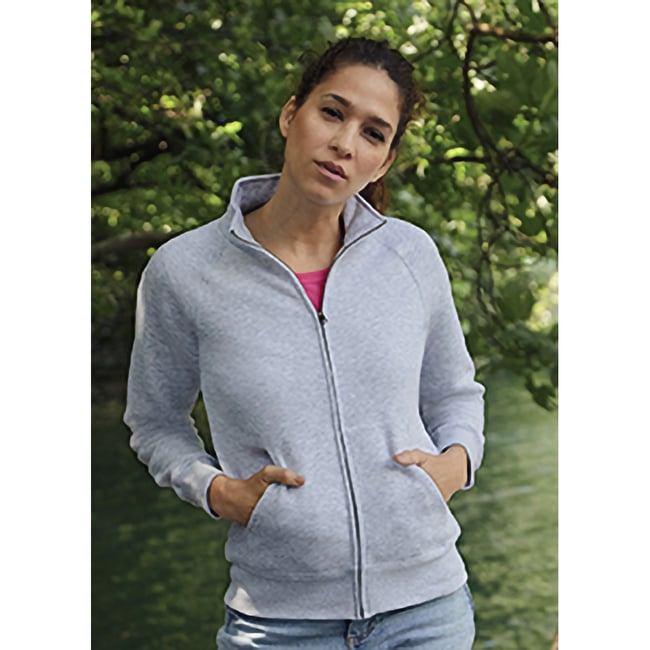 Veste polaire gris <span itemprop=
