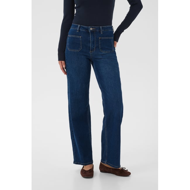 Jeans bleu medium blue washed denim <span itemprop=