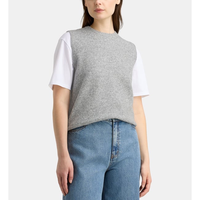 Pull droit sans manches flavie - GALERIES LAFAYETTE