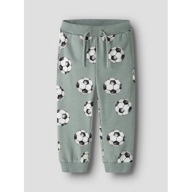 Jogging En Molleton vert - green milieu <span itemprop=
