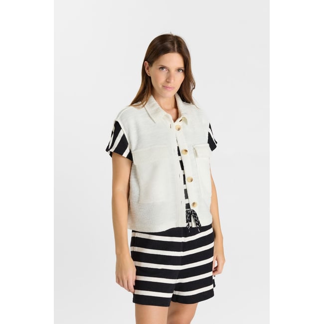 Veste sans manches BAHIA ice cream <span itemprop=