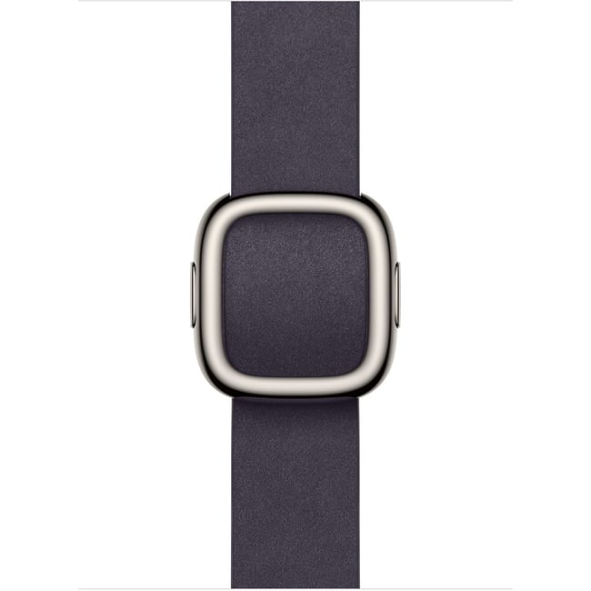 Bracelet 42 mm - Large Boucle moderne violet nuit violet <span itemprop=