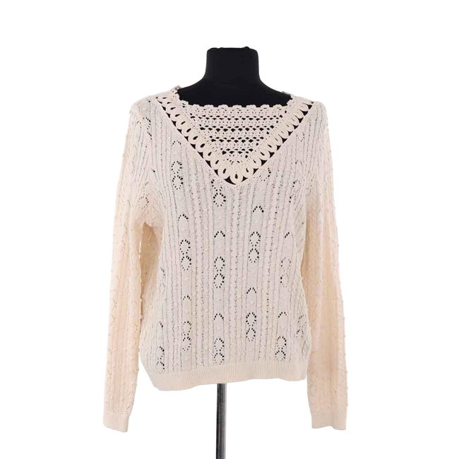 Pull - Très Bon État beige <span itemprop=